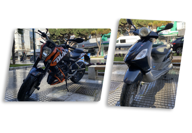 A1 KTM 125 tsompanakis driving school